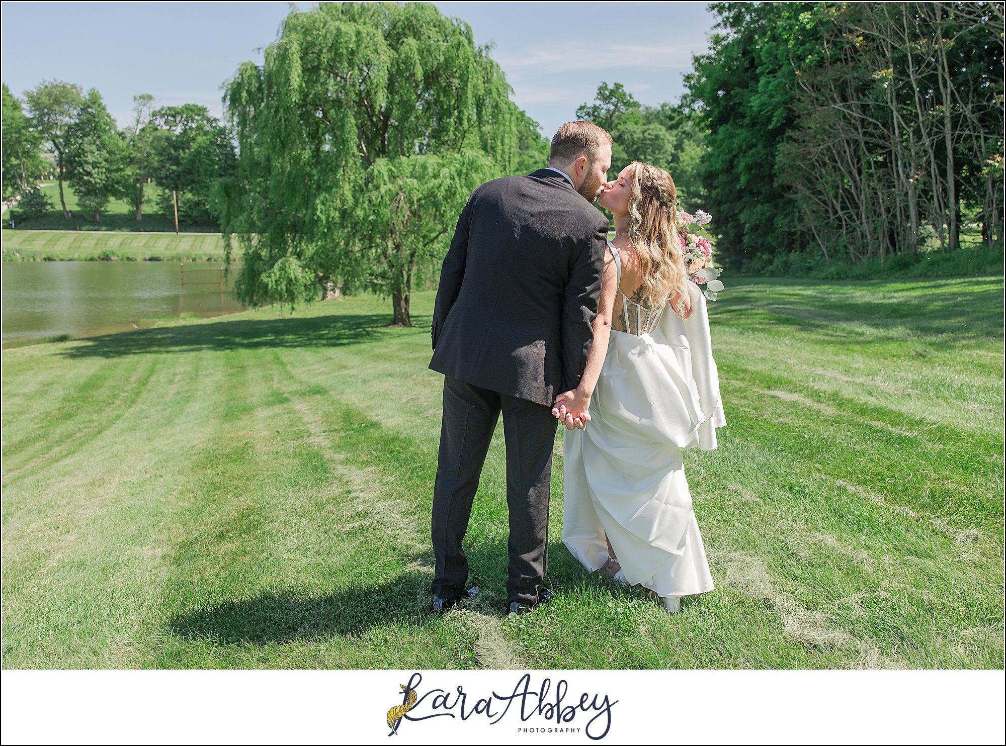 Maddy and Ben Summer Wedding at the Gathering Place at Darlington Lake in PA