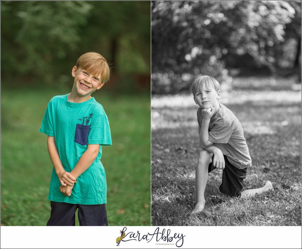 Leander's Half Birthday Summer Portraits