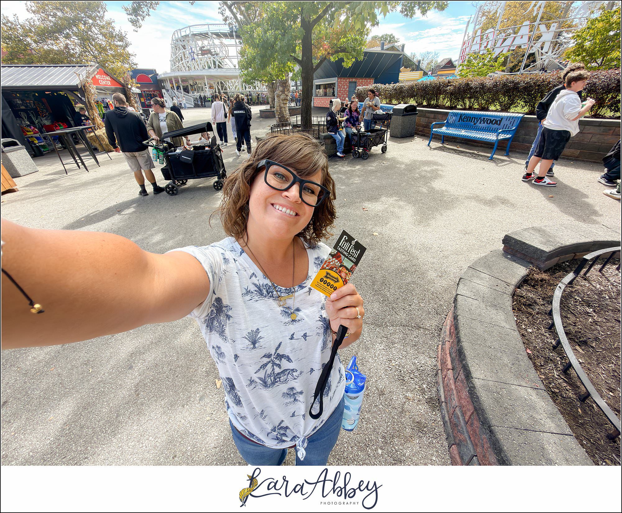 The Adventuring Abbeys visit Kennywood Phantom Fall Fest 2026