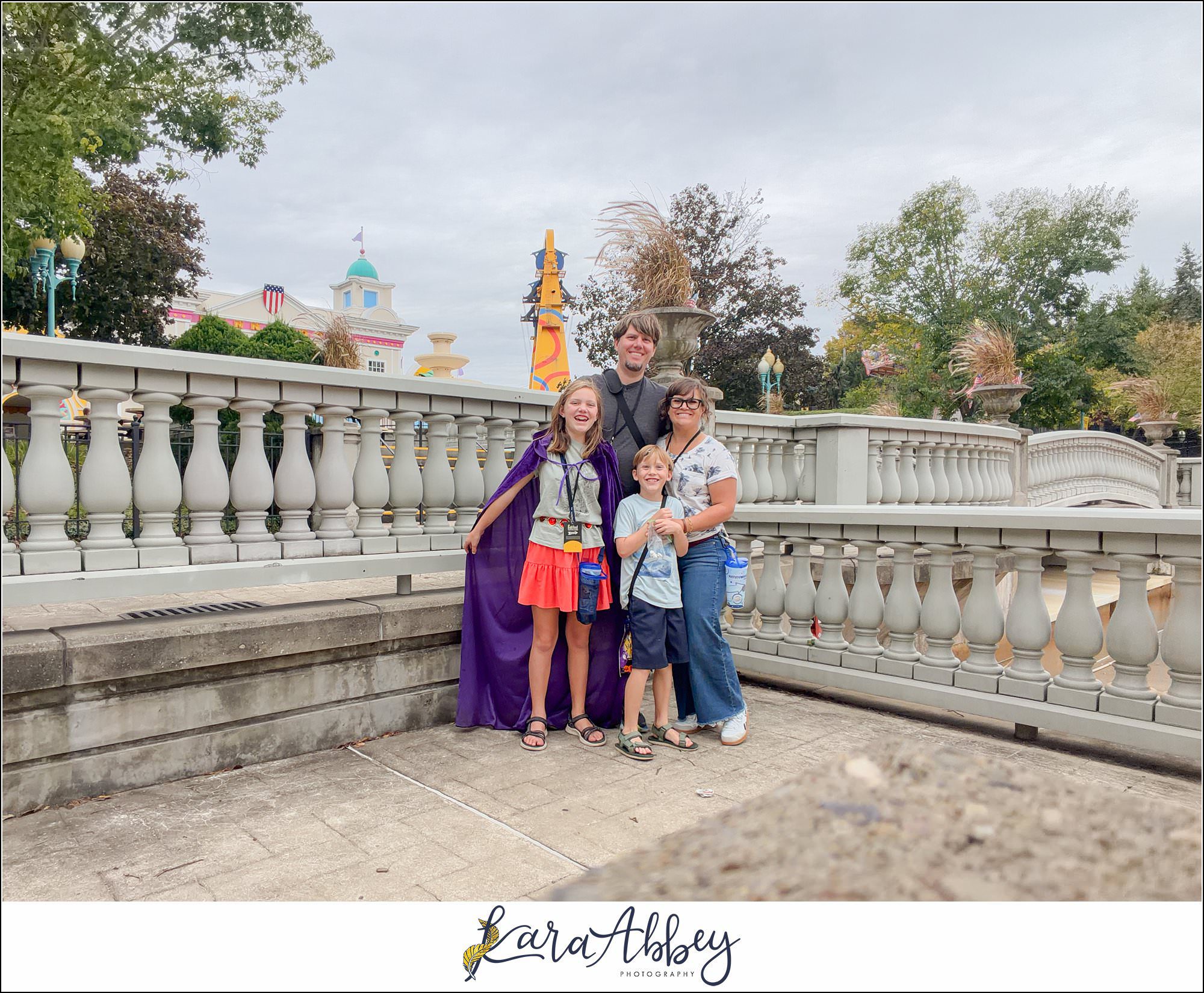 The Adventuring Abbeys visit Kennywood Phantom Fall Fest 2026