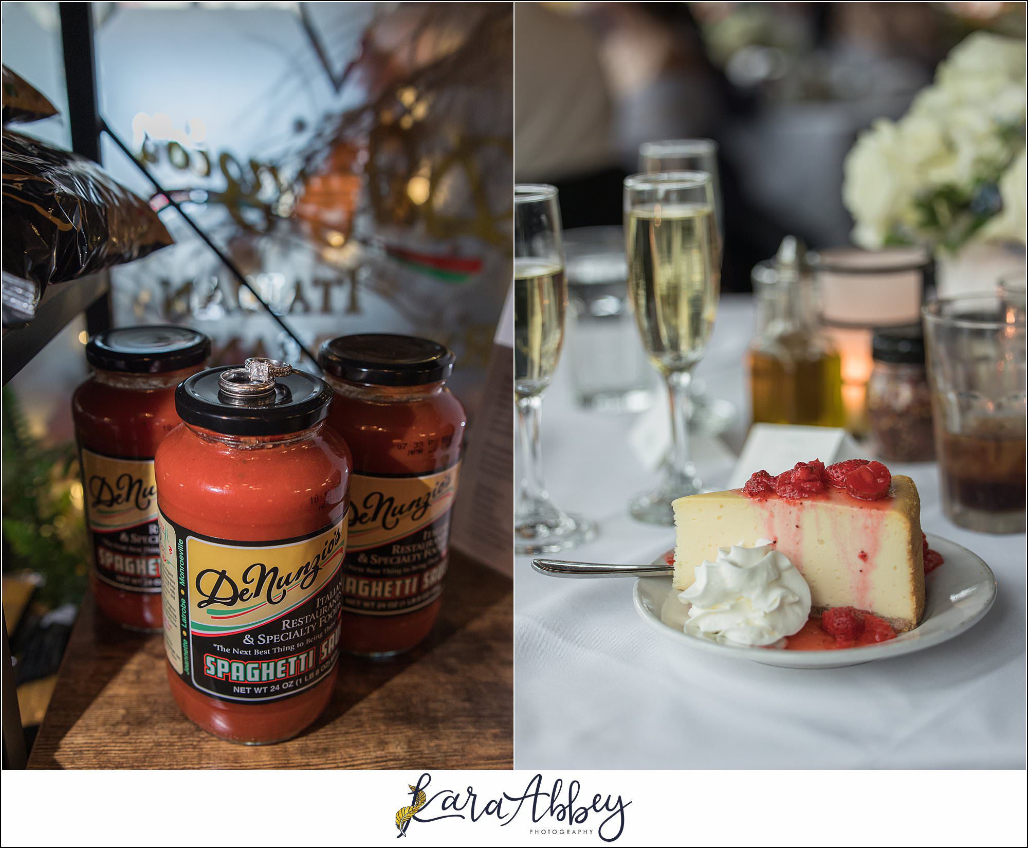 Ranee and John Fall Wedding at DeNunzios Restaurant in Jeannette PA