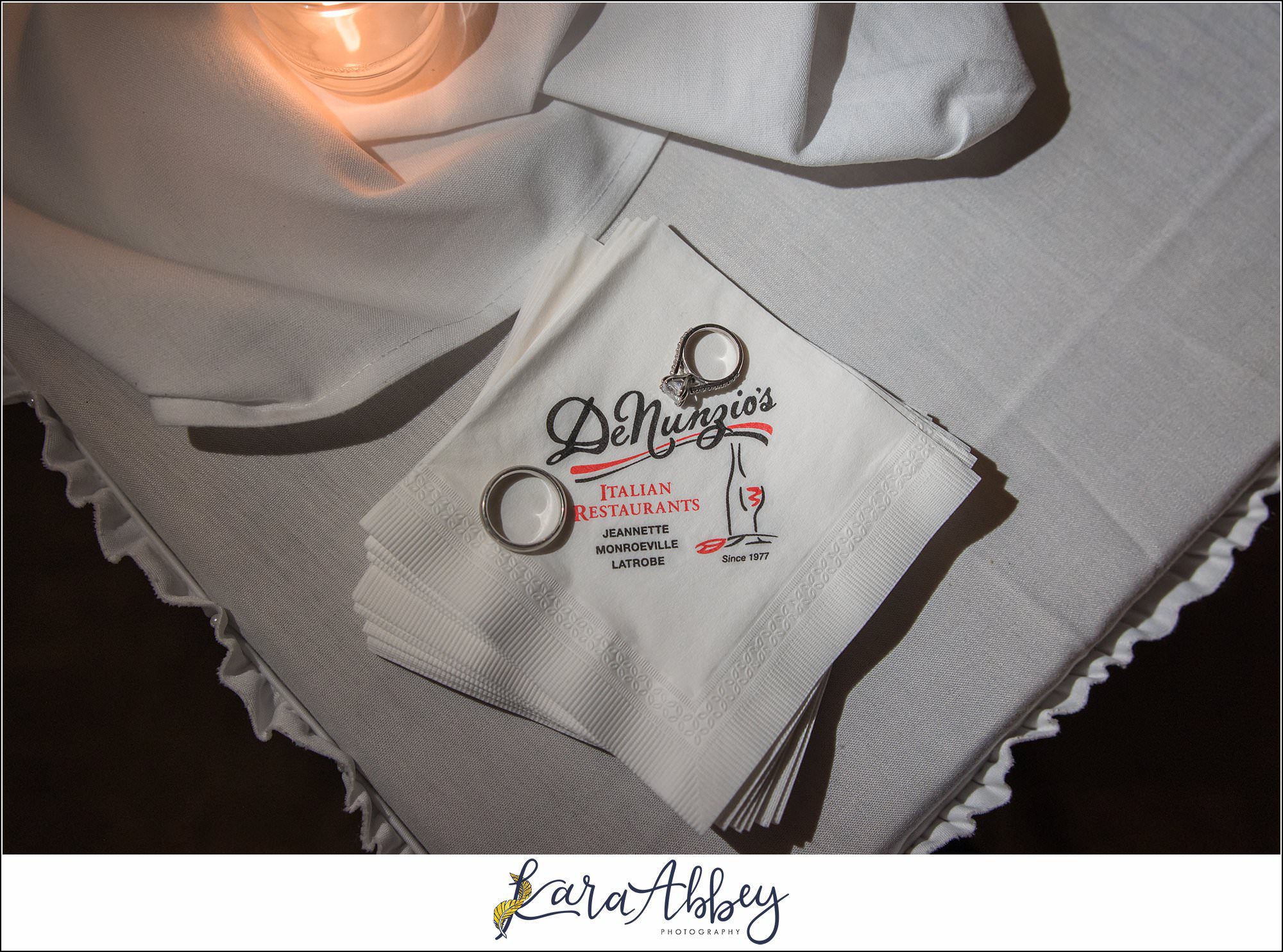 Ranee and John Fall Wedding at DeNunzios Restaurant in Jeannette PA
