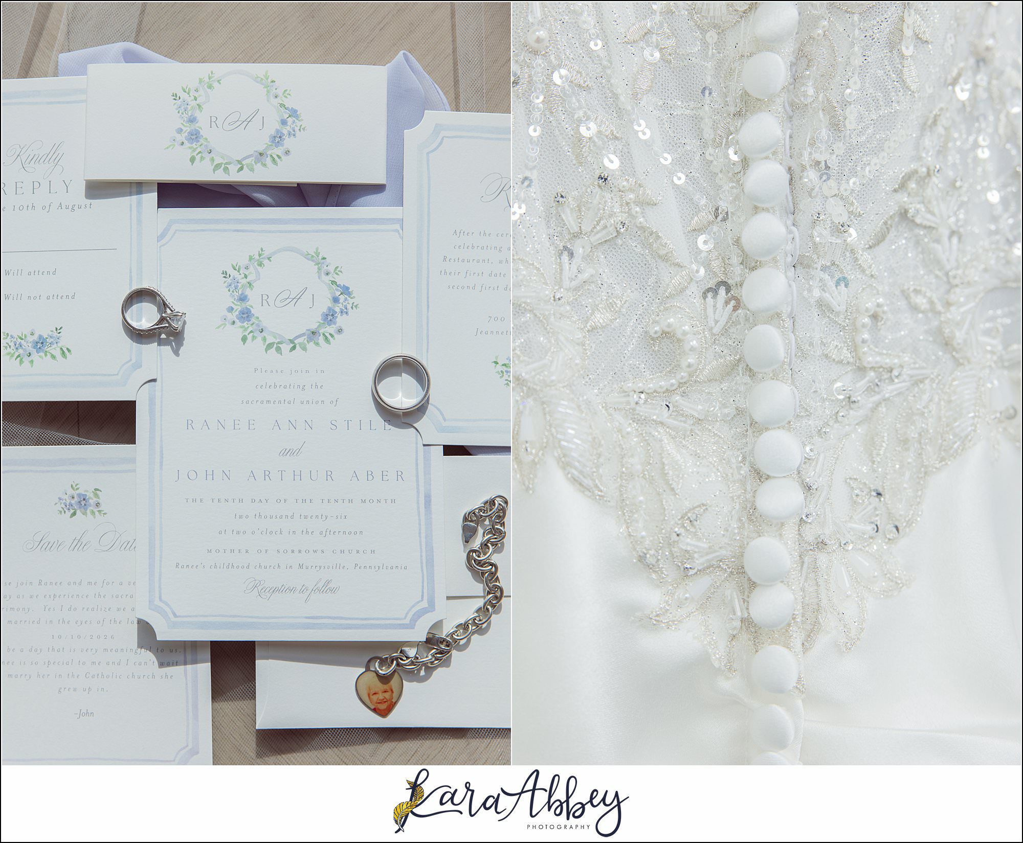 Ranee and John Fall Wedding at Mother of Sorrows Roman Catholic Parish in Murrysville PA