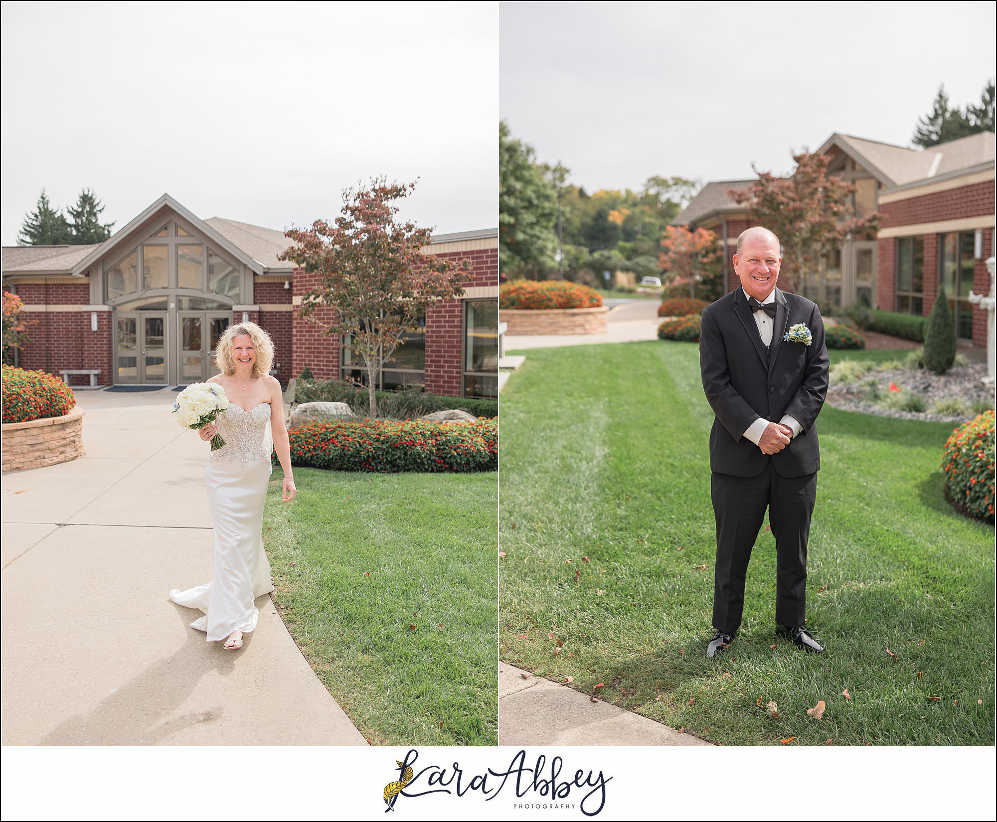 Ranee and John Fall Wedding at Mother of Sorrows Roman Catholic Parish in Murrysville PA