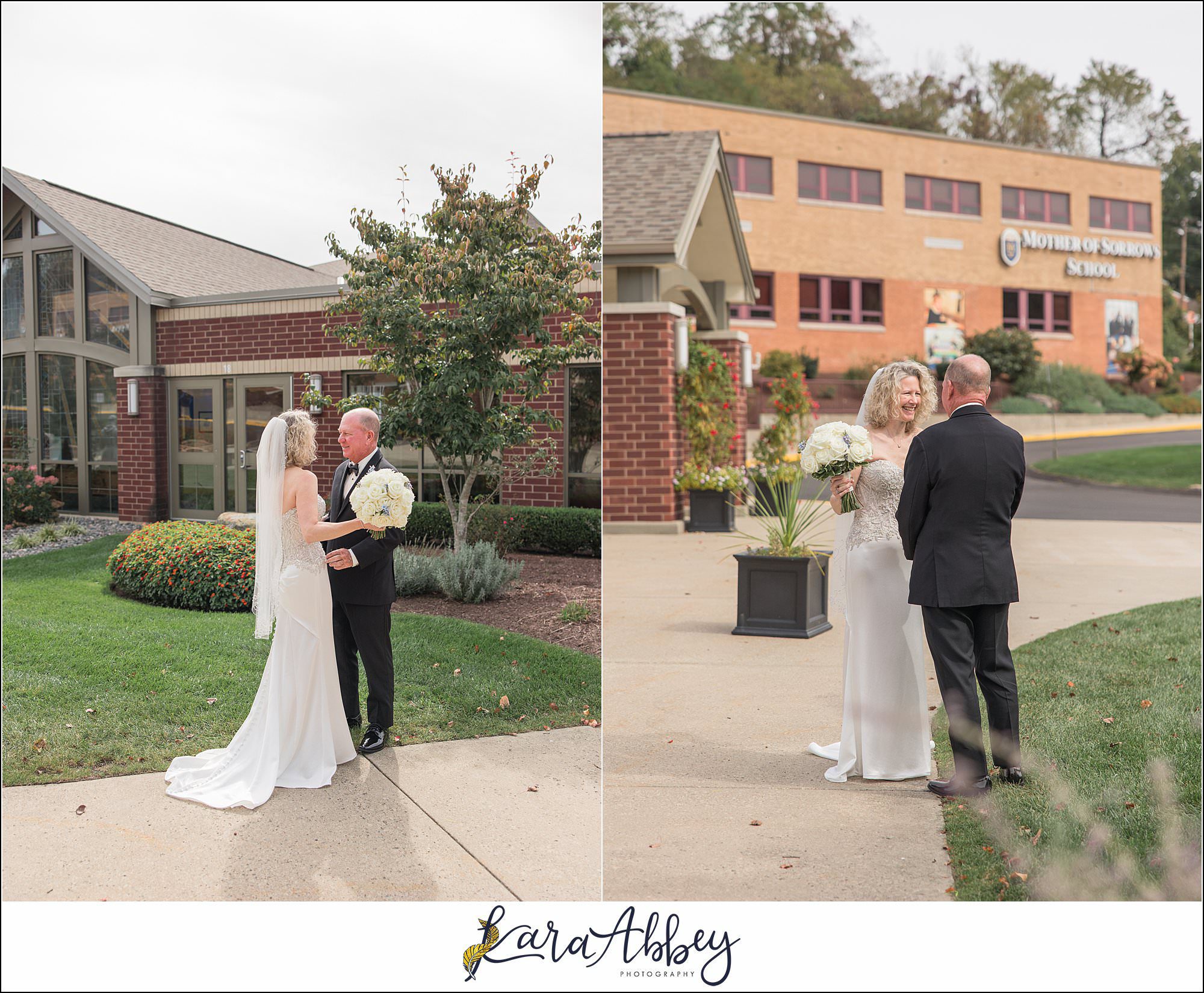 Ranee and John Fall Wedding at Mother of Sorrows Roman Catholic Parish in Murrysville PA