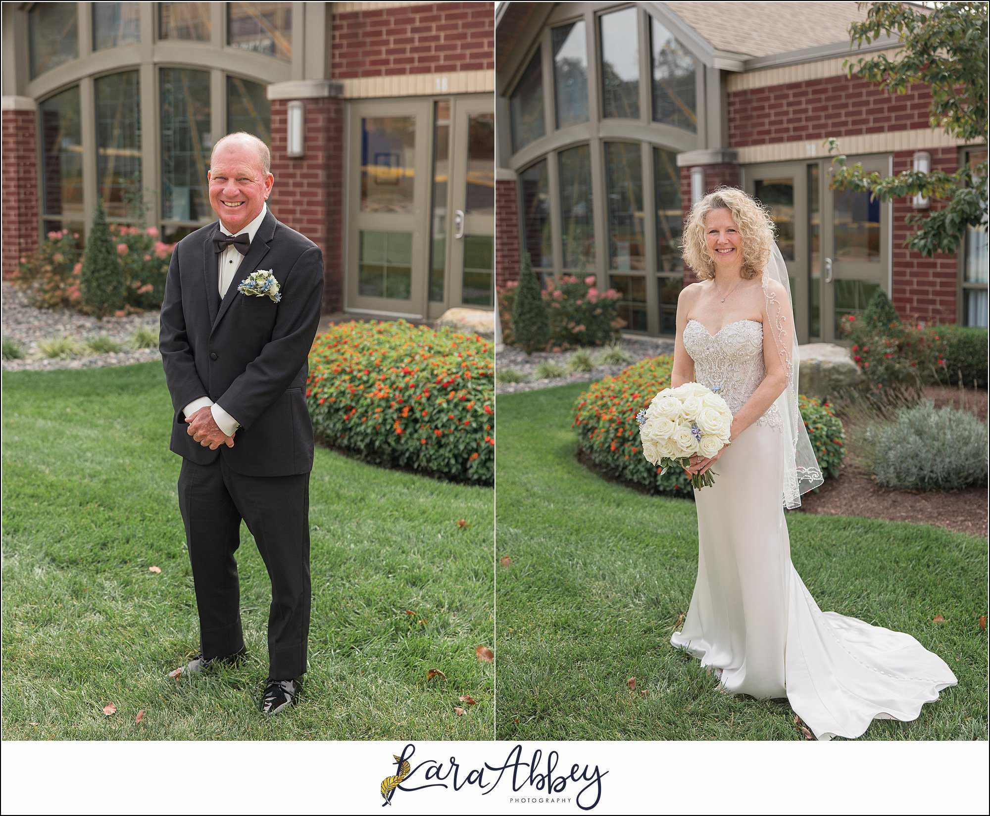 Ranee and John Fall Wedding at Mother of Sorrows Roman Catholic Parish in Murrysville PA