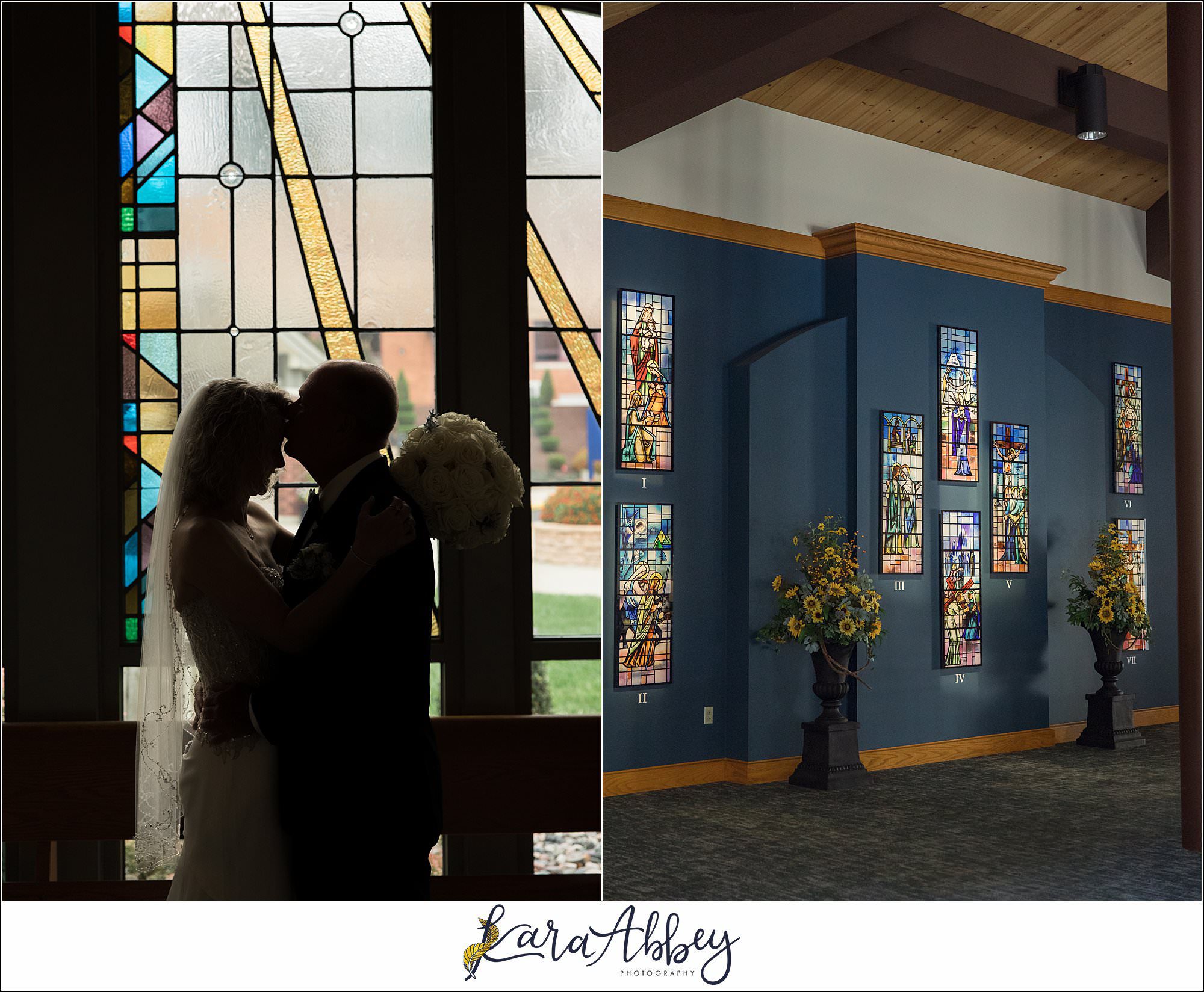 Ranee and John Fall Wedding at Mother of Sorrows Roman Catholic Parish in Murrysville PA