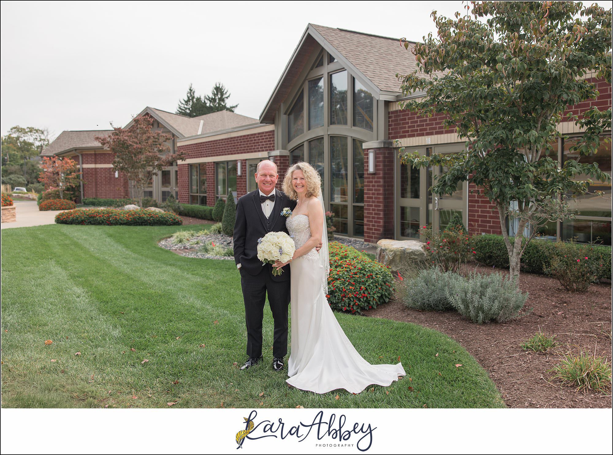 Ranee and John Fall Wedding at Mother of Sorrows Roman Catholic Parish in Murrysville PA