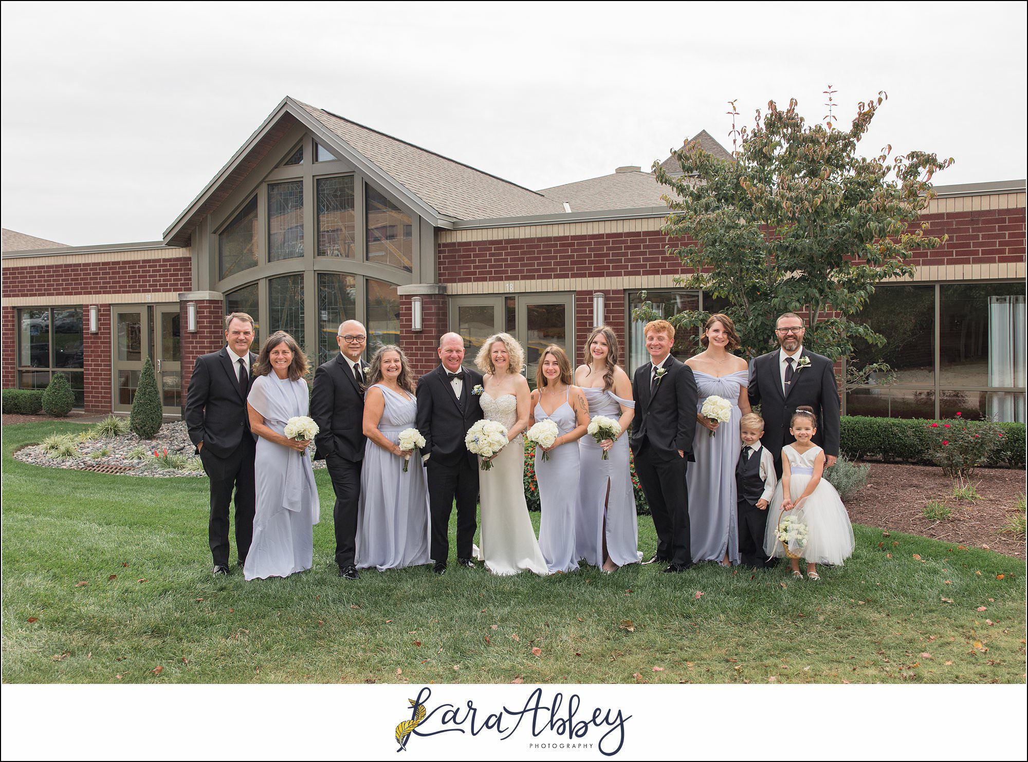 Ranee and John Fall Wedding at Mother of Sorrows Roman Catholic Parish in Murrysville PA